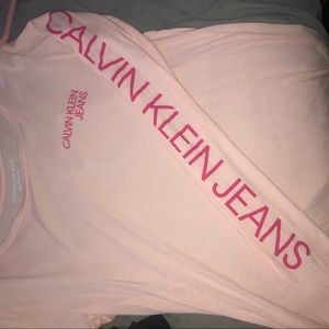 Calvin Klein Pink Long Sleeve